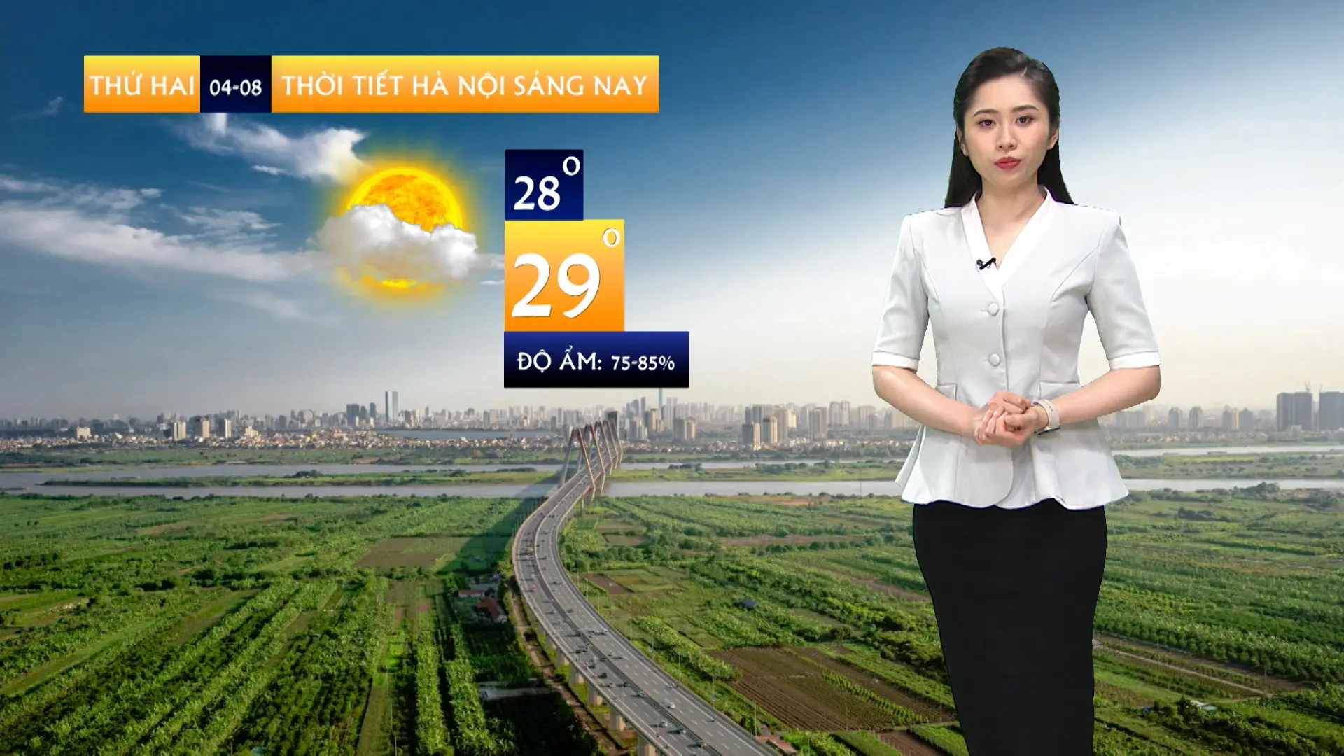 Dự báo thời tiết sáng | 04/08/2025